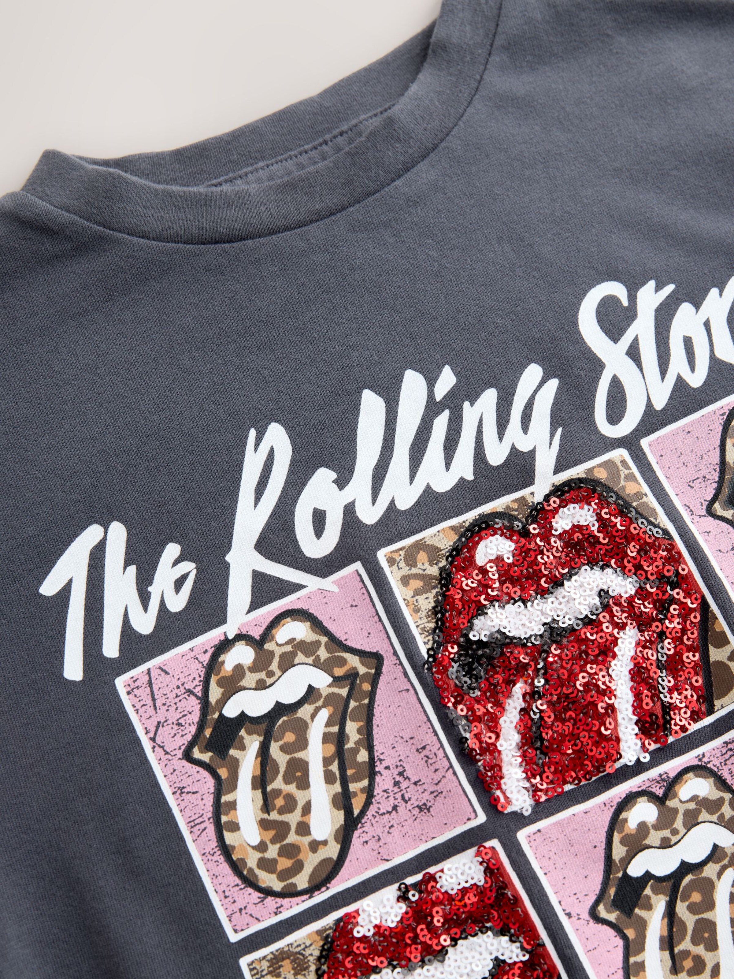 Next Tricou 'The Rolling Stones' pe Gri Închis | ABOUT YOU