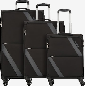 Ensemble de bagages American Tourister en noir : devant