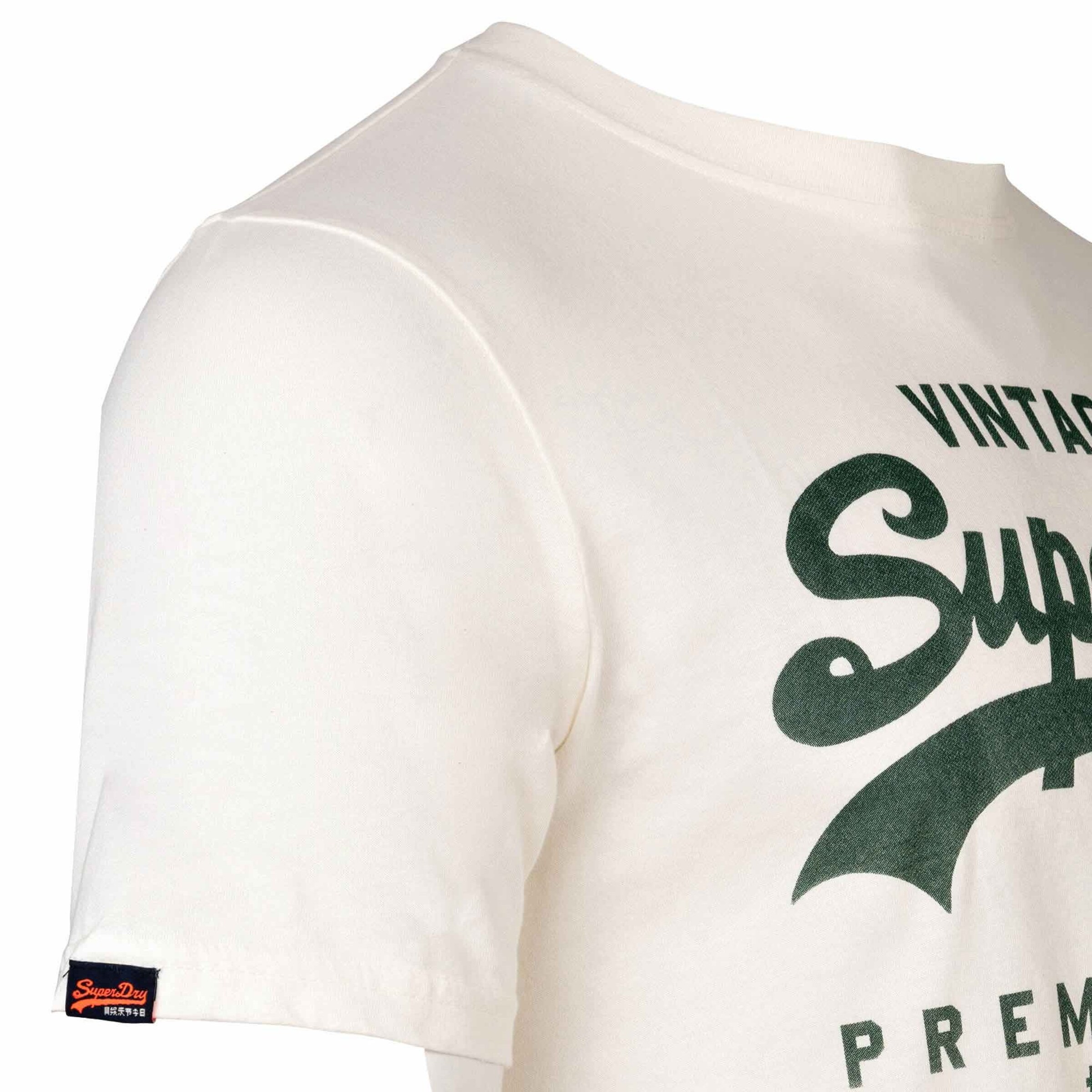 Superdry T-shirt i vit