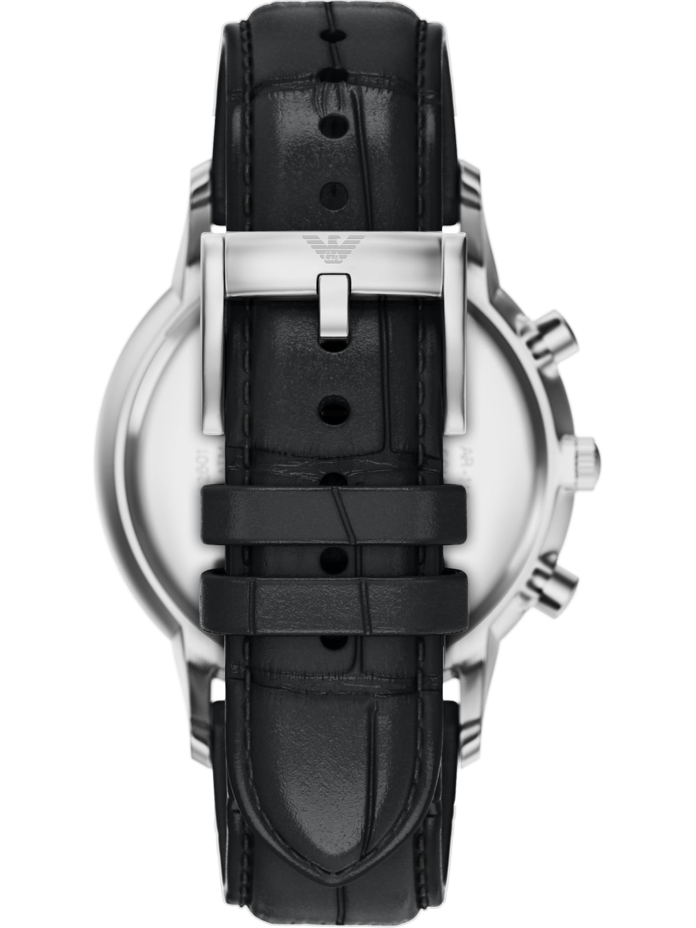 Emporio Armani Uhr in Schwarz