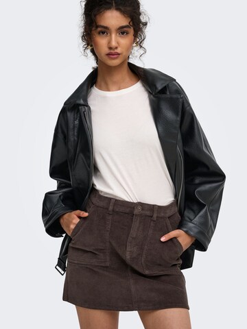 ONLY Skirt 'ONLAmazing' in Brown