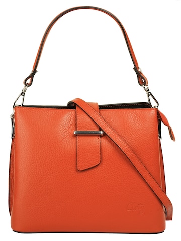 Cluty Handtasche in Orange: Vorderseite