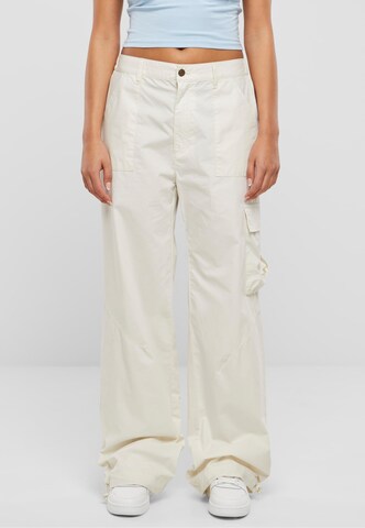 Karl Kani Loose fit Cargo Pants in White