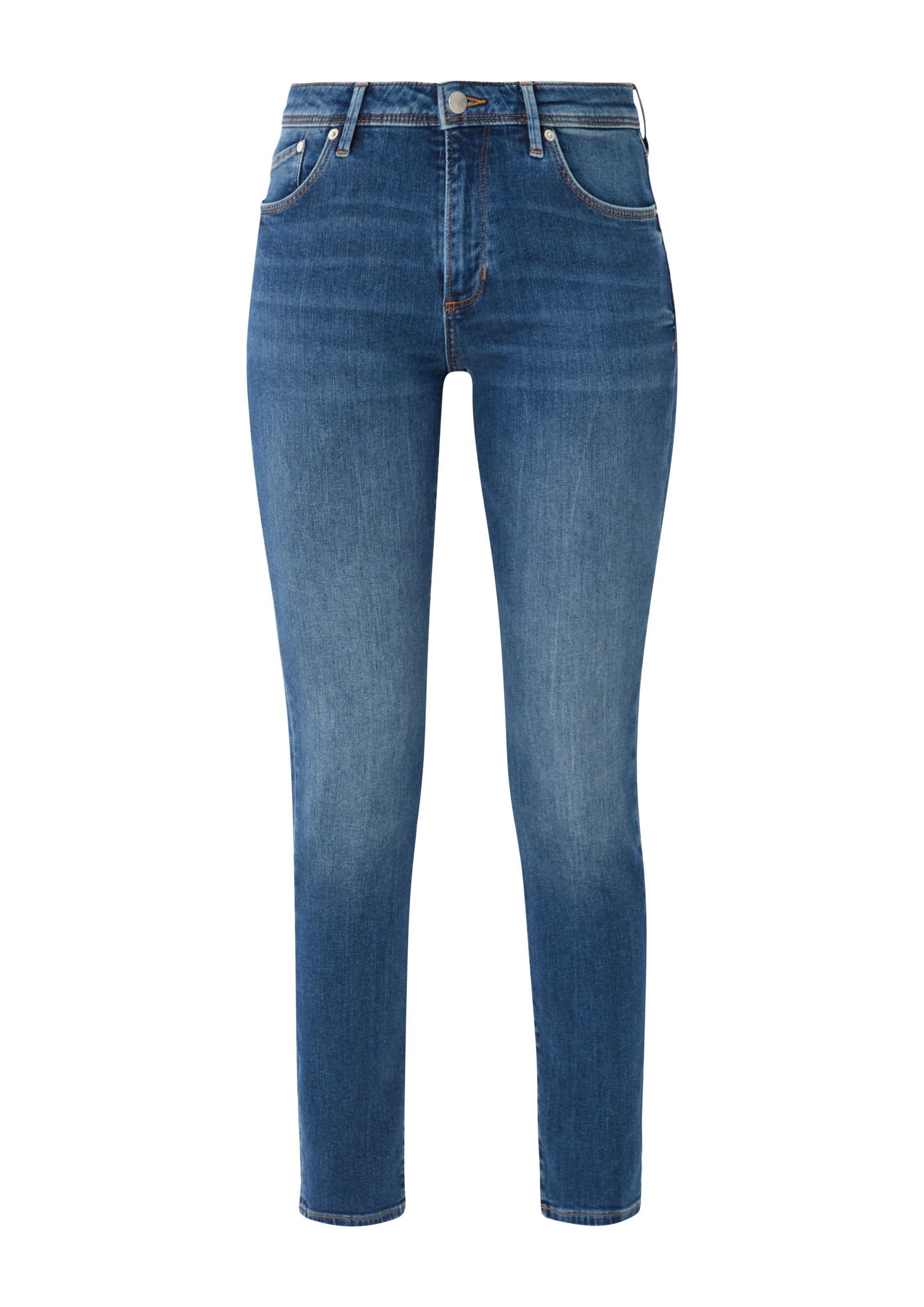 s.Oliver Slimfit Jeans in Blau: Vorderseite
