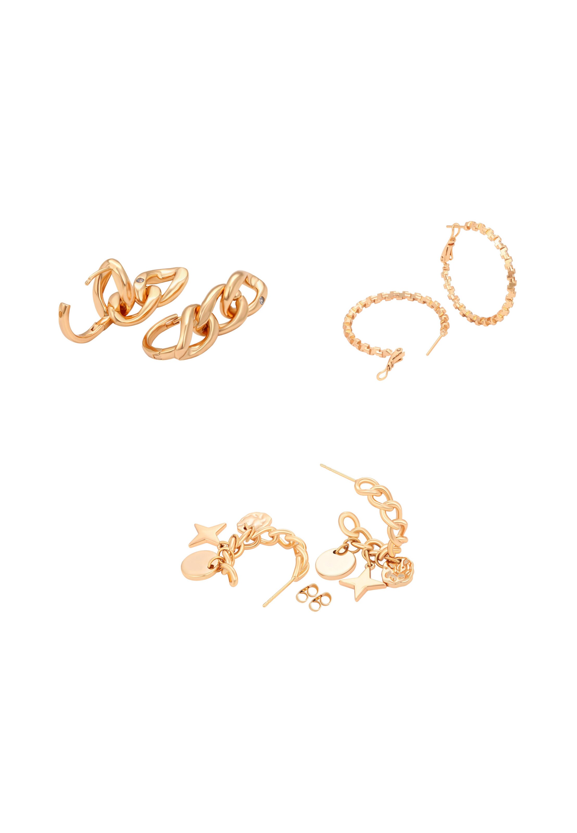 faina Earrings in Gold