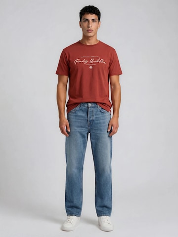 Funky Buddha Μπλουζάκι σε κόκκινο