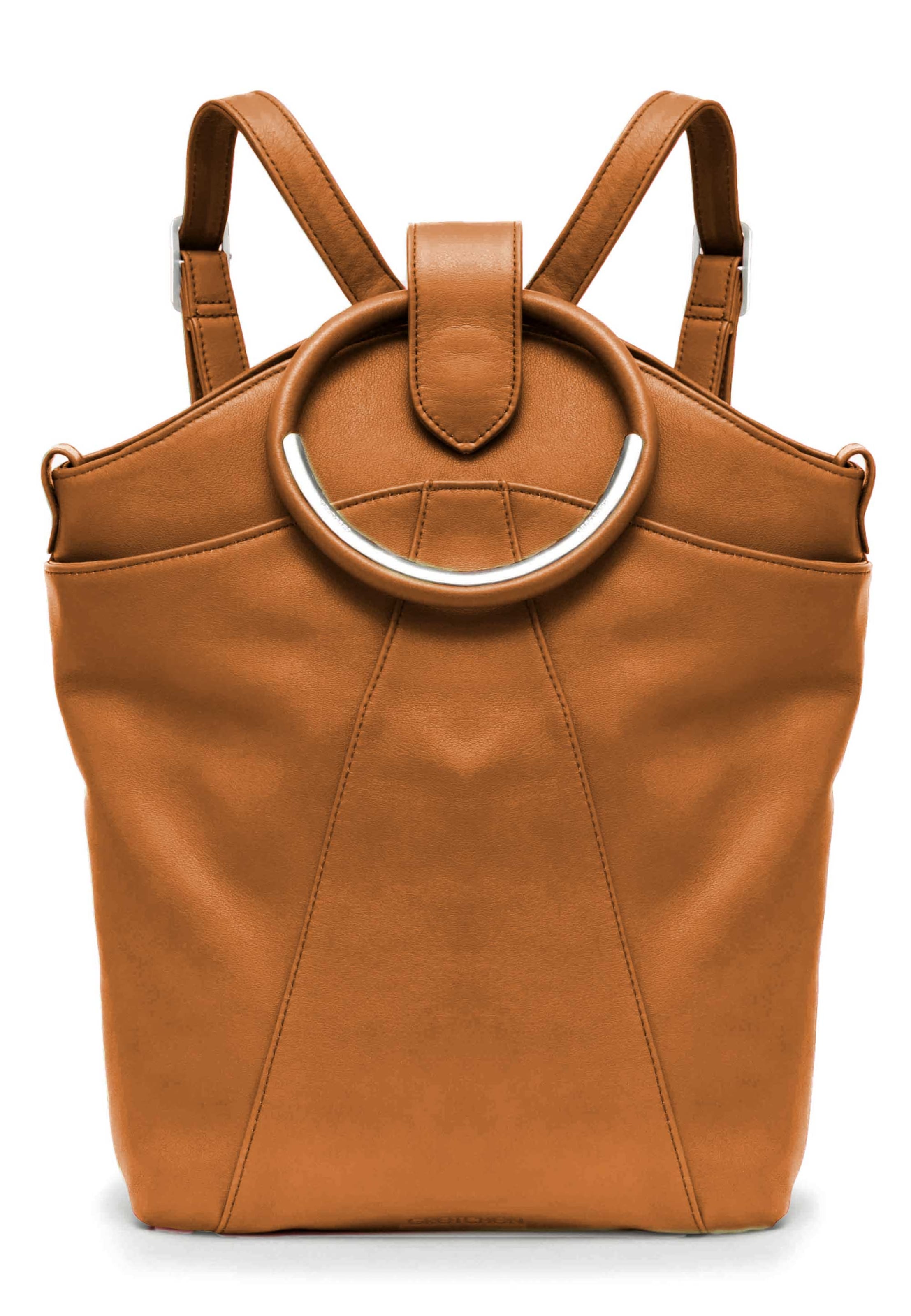 Gretchen Rucksack 'Maple Metal Backpack' in Braun: Vorderseite