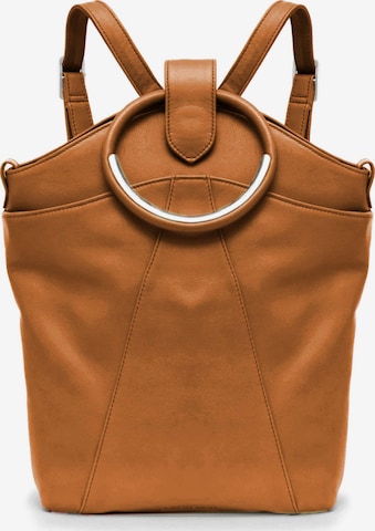 Gretchen Rucksack 'Maple Metal Backpack' in Braun: Vorderseite