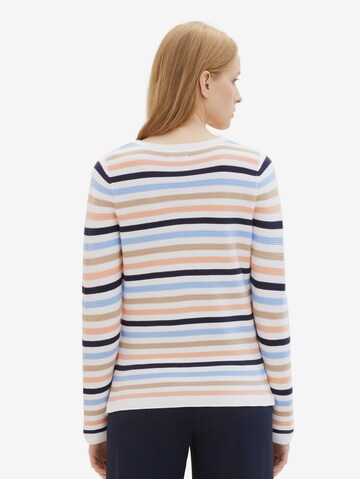 TOM TAILOR Pullover i blandingsfarvet