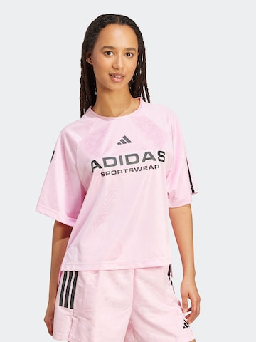 ADIDAS SPORTSWEAR Funkčné tričko 'TIRO' - Ružová: predná strana