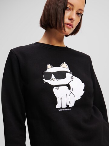 Karl Lagerfeld Sweatshirt 'Ikonik 2.0 Choupette' i sort