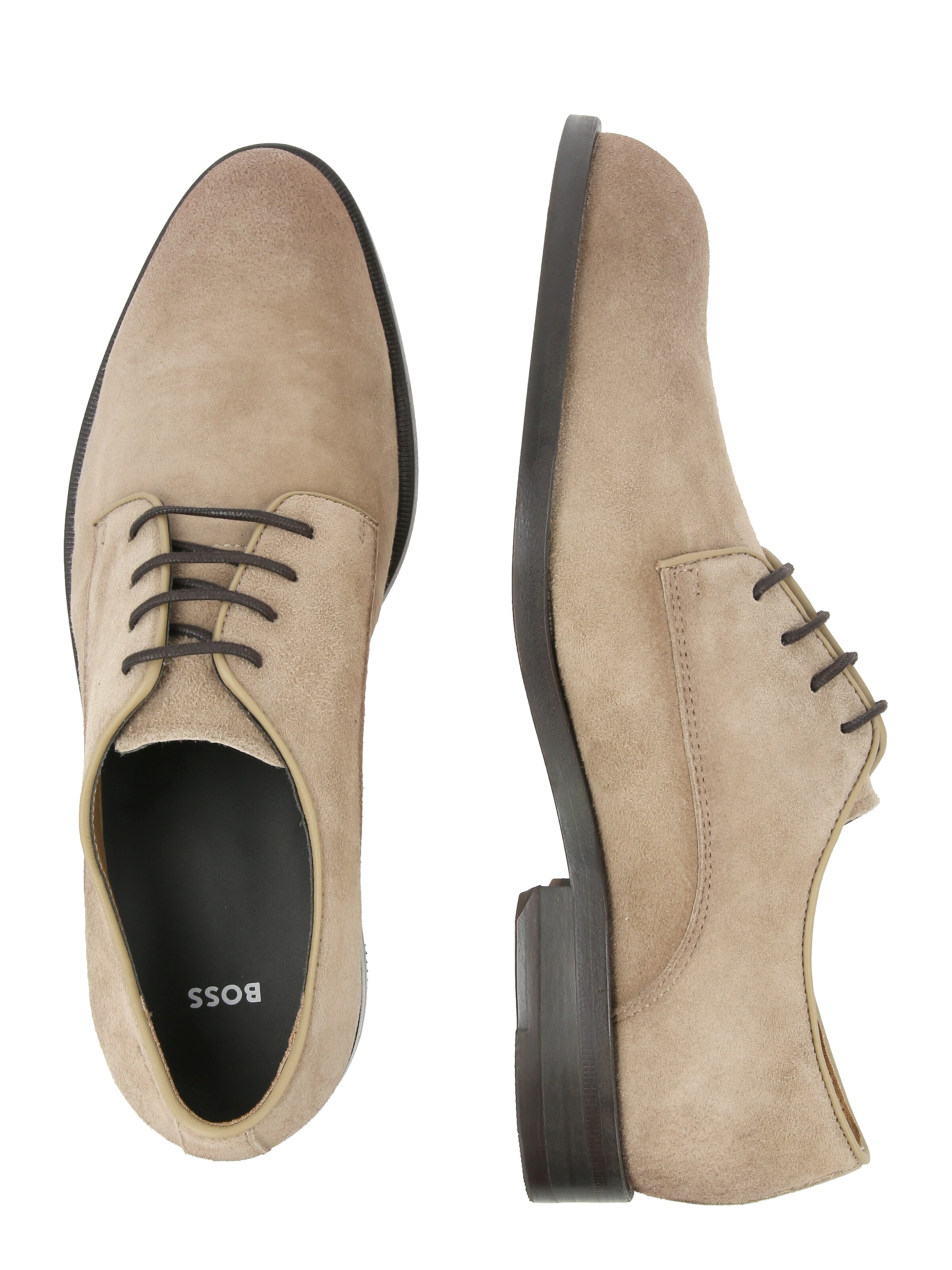 BOSSCipele na vezanje 'Tayil' - bež boja
