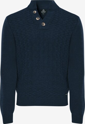 Pull-over Threadbare en bleu : devant