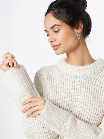 Pullover 'Flash' di WEEKDAY in bianco