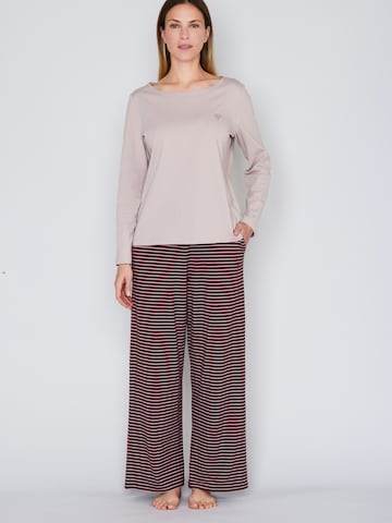 JOOP! Loose fit Trousers 'Cosy' in Red