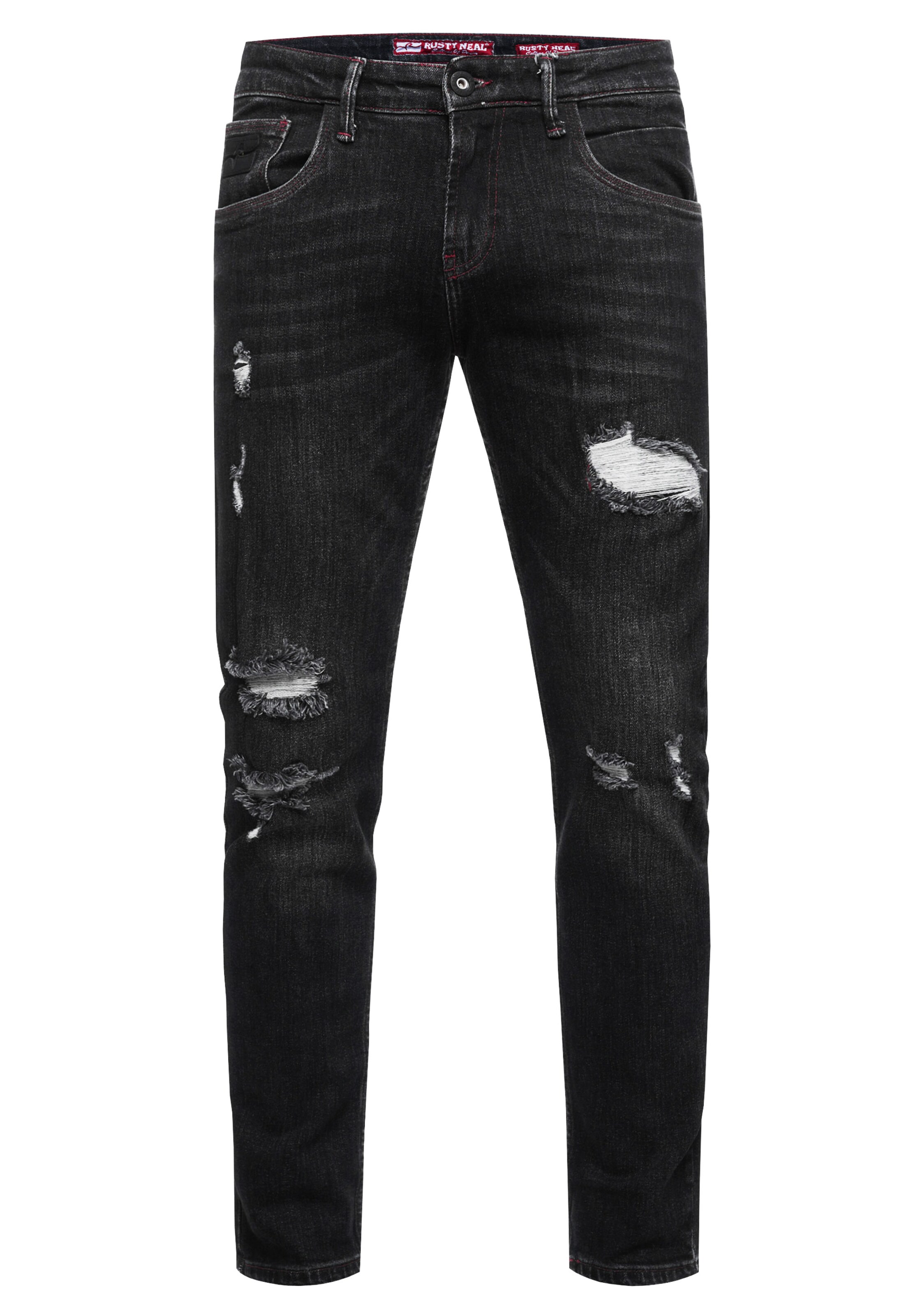 Rusty Neal Jeans 'TORI' in Zwart: voorkant