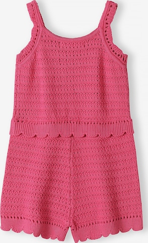MINOTI Overall värissä vaaleanpunainen: etupuoli