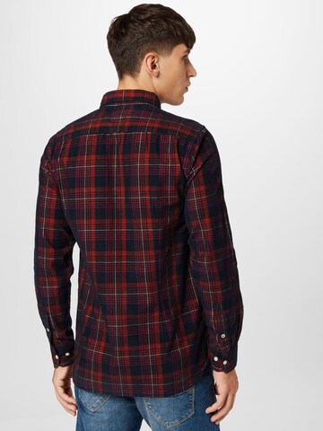 TOMMY HILFIGER Slim fit Button Up Shirt in Red
