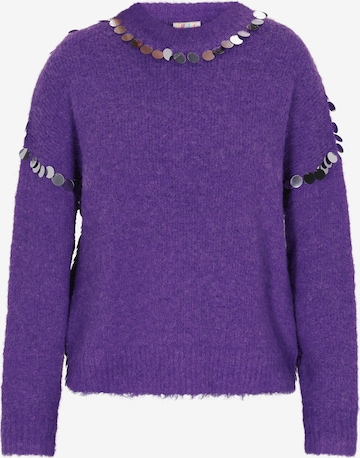 IZIA Neulepaita värissä lila: etupuoli