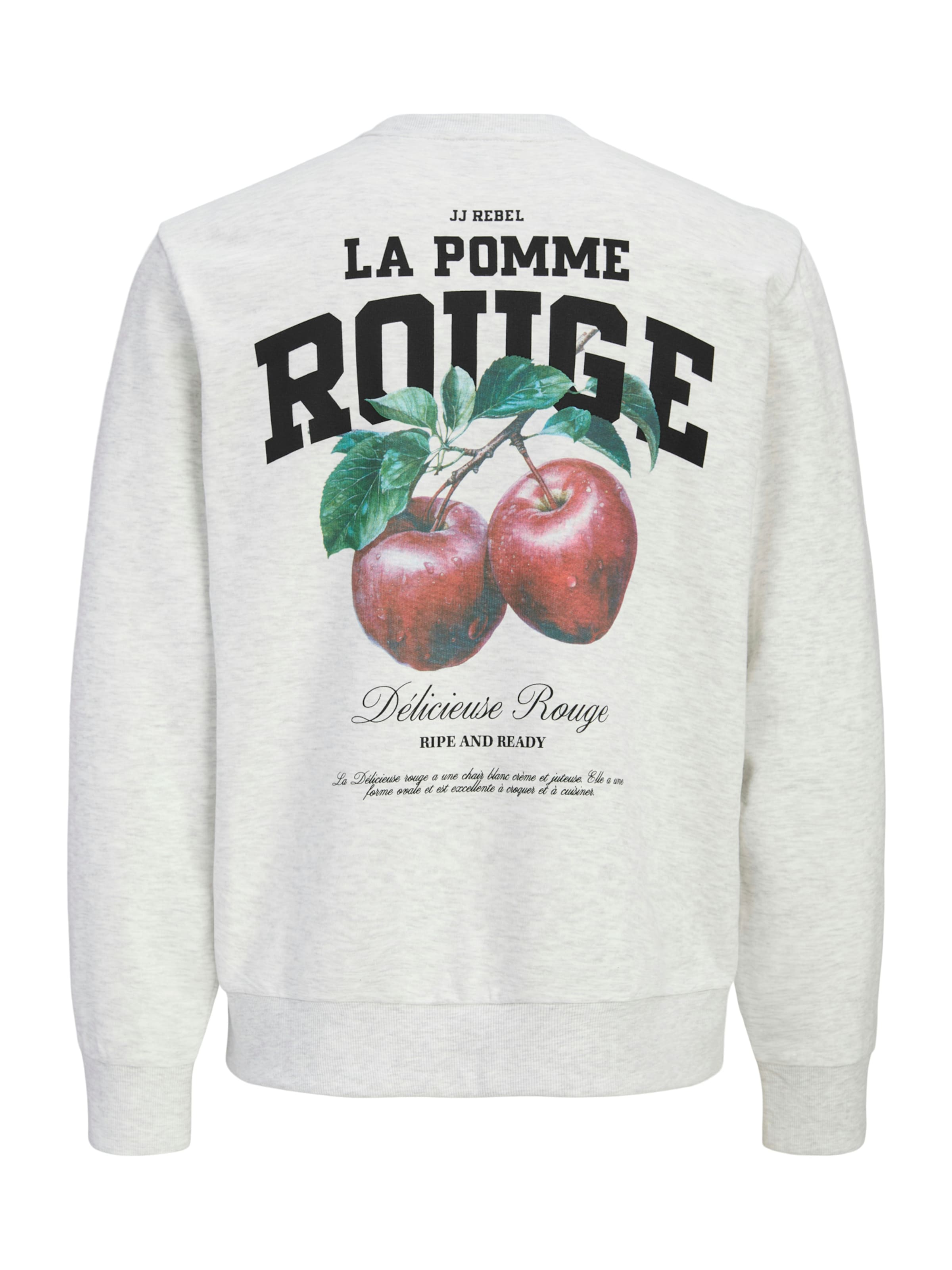 JJ Rebel - Sweatshirt 'JREBAARON' em branco