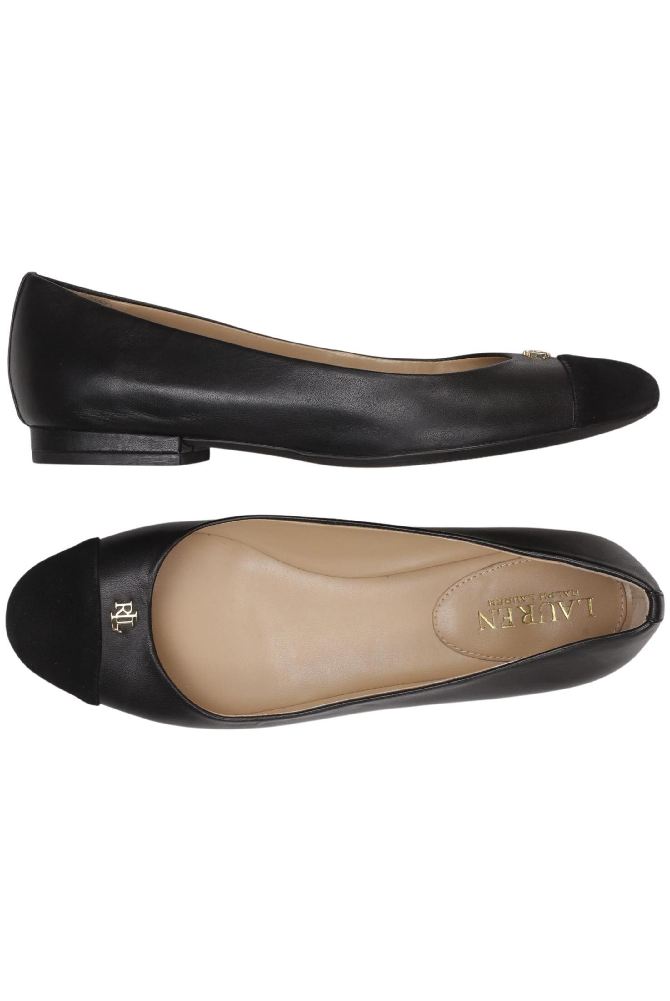 Lauren Ralph Lauren Ballerina 39 in Schwarz: Vorderseite