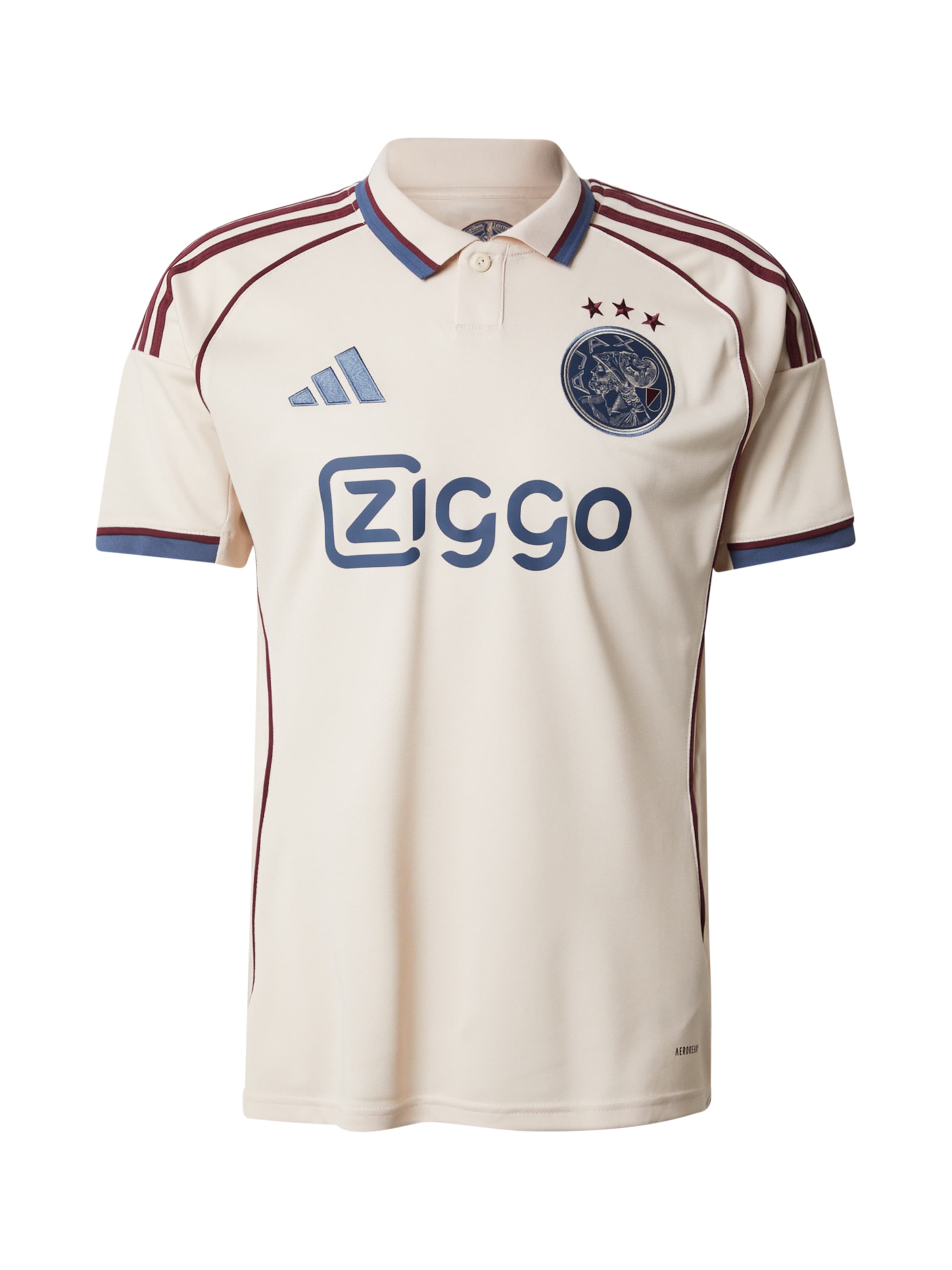 ADIDAS PERFORMANCE Jersey 'AJAX 3' in Beige: front