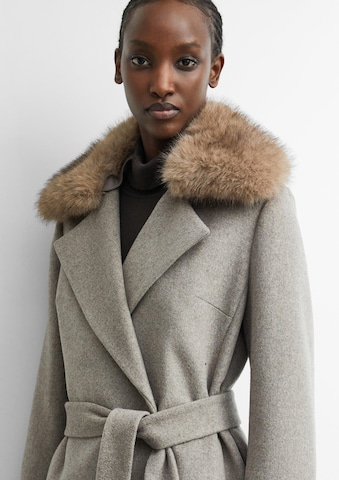 COMMA Between-seasons coat in Brown: front