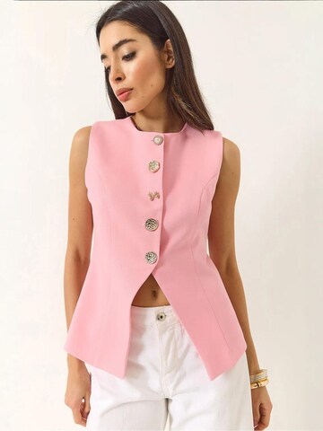 Bianco Lucci Weste in Pink: Vorderseite