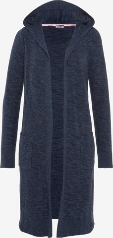 KangaROOS Knit Cardigan in Blue: front