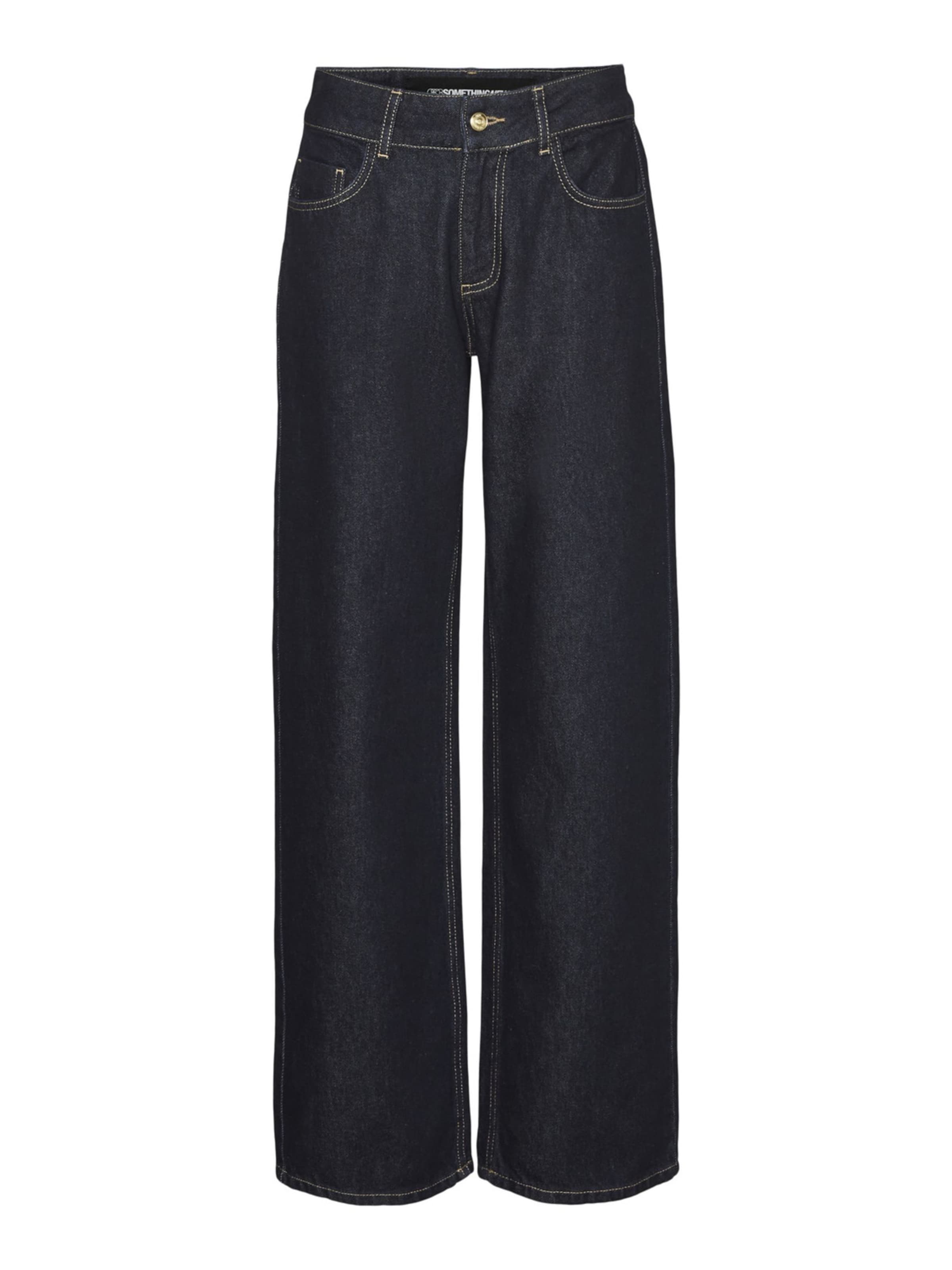 SOMETHINGNEW Wide leg Jeans in Blue: front