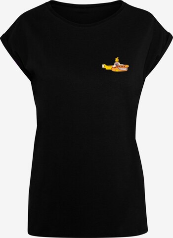 Merchcode Shirt 'Yellow Submarine' in Black: front