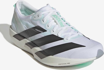 ADIDAS PERFORMANCE Bežecká obuv 'ADIZERO ADIOS 9' - Biela: predná strana