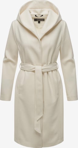 Manteau mi-saison 'Kailii 16' MARIKOO en blanc : devant
