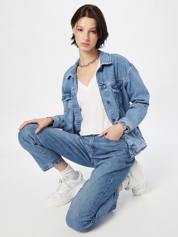 Madewell Тениска 'WHISPER' в бяло