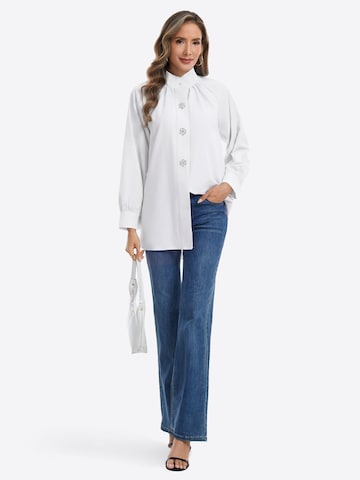 Chemisier Imily Bela en blanc