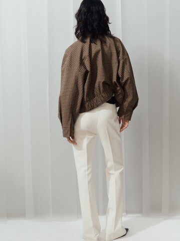 MANGO Between-Season Jacket 'Laura' in Brown