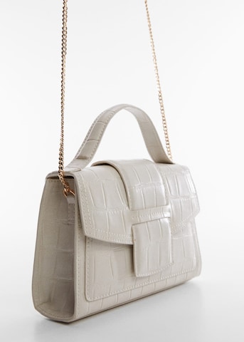 MANGO Handbag 'Agnes' in White
