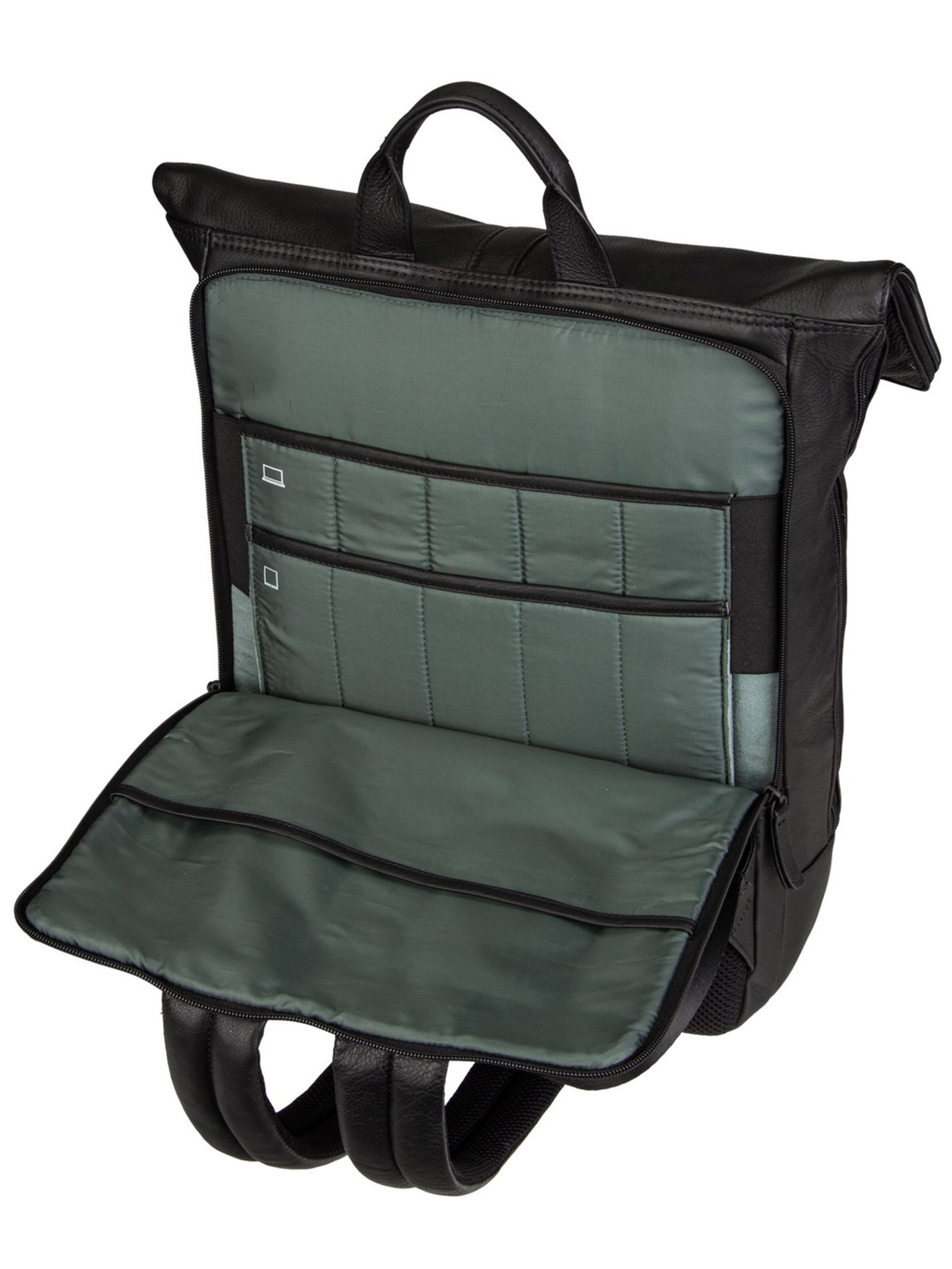 JOST Rucksack 'Tromsoe' in Schwarz