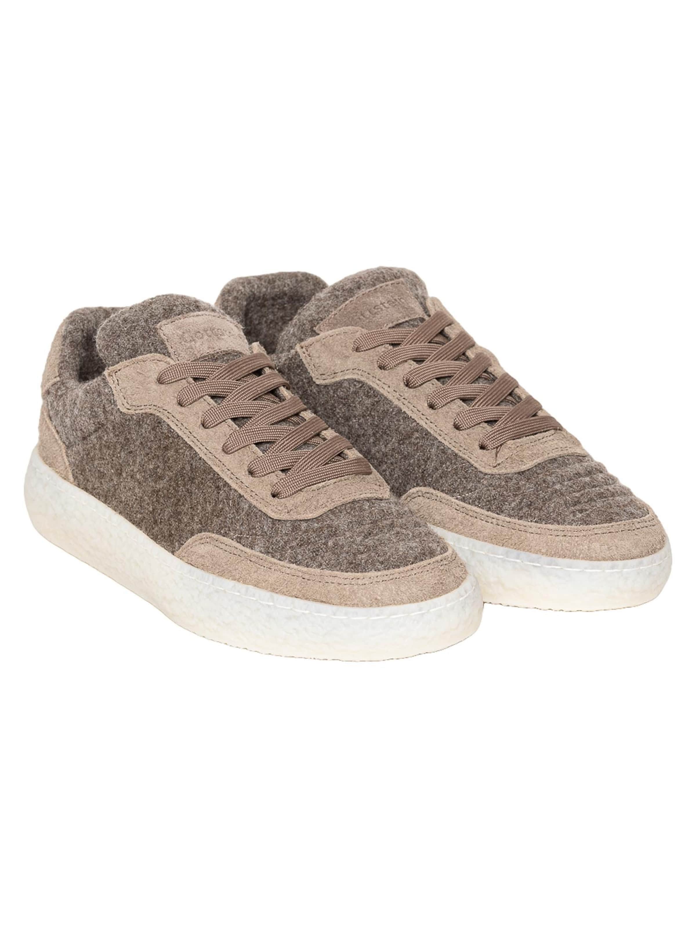 Gottstein Sneakers laag 'Wool Blaze' in Bruin