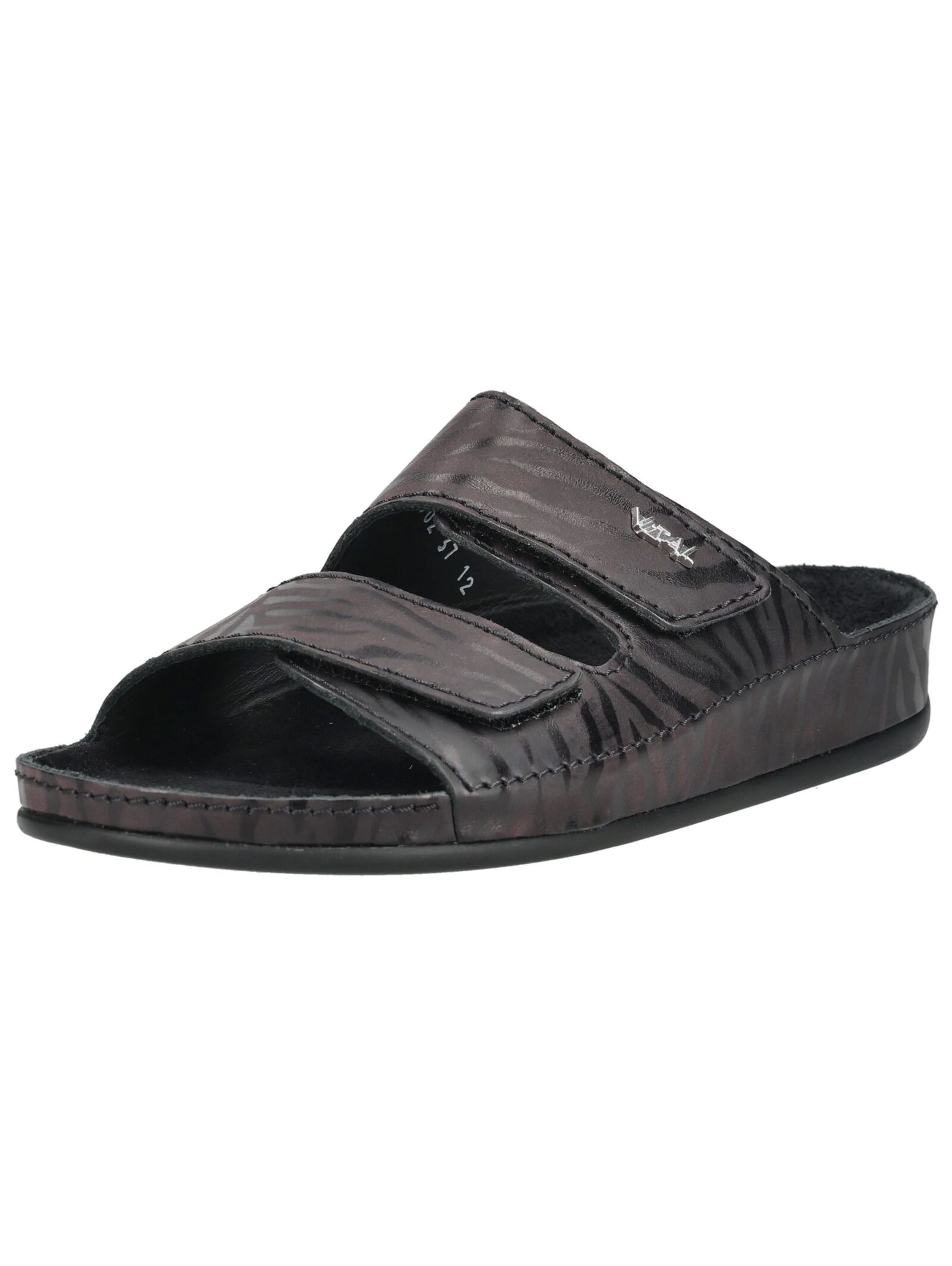 vital Mules in Black: front