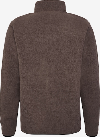 Hummel Fleece Jacket 'LGC OLIVER' in Brown
