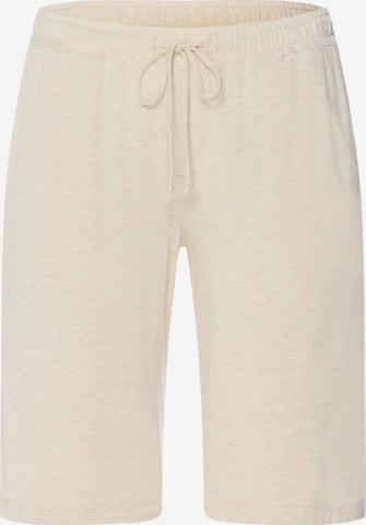 Regular Pantalon ' Natural Elegance ' Hanro en beige : devant