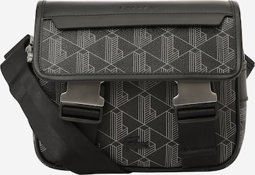 LACOSTE Crossbody Bag in Black: front