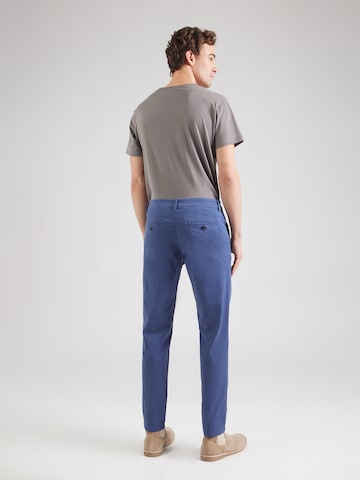 Coupe slim Pantalon chino 'SLHNew Miles' SELECTED HOMME en bleu