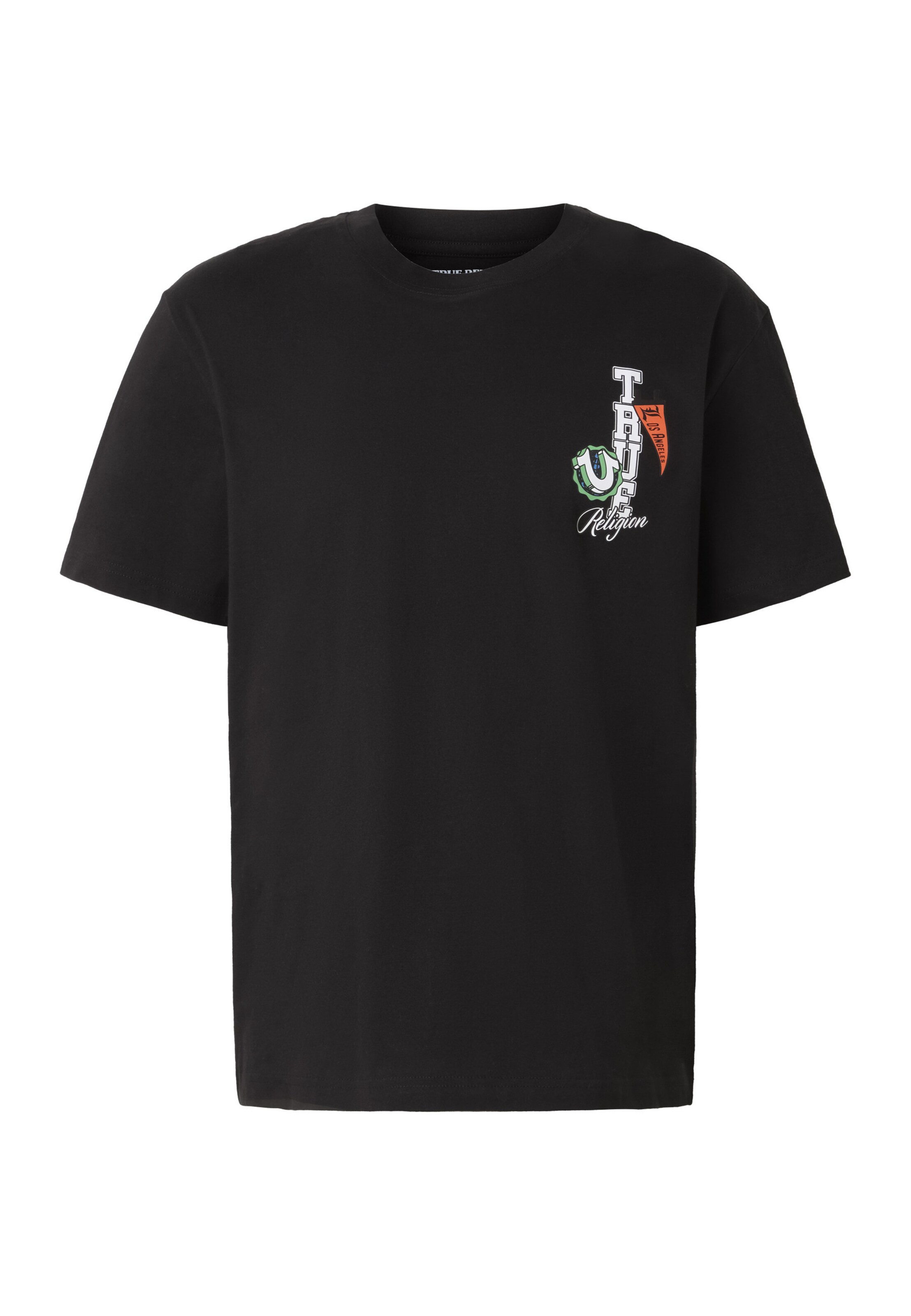 T-Shirt True Religion en noir : devant