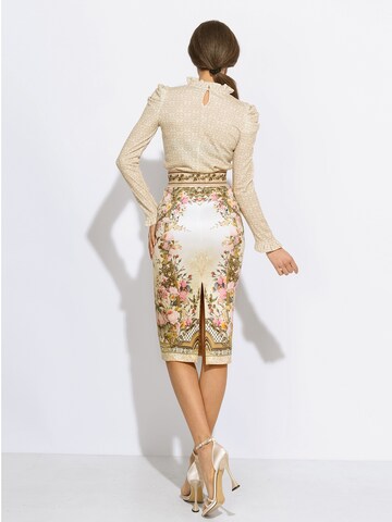 JIORO Skirt 'BAROQUE FLOWERS' in 