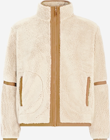 PROTEST - Chaqueta polar funcional 'Red' en marrón: frente