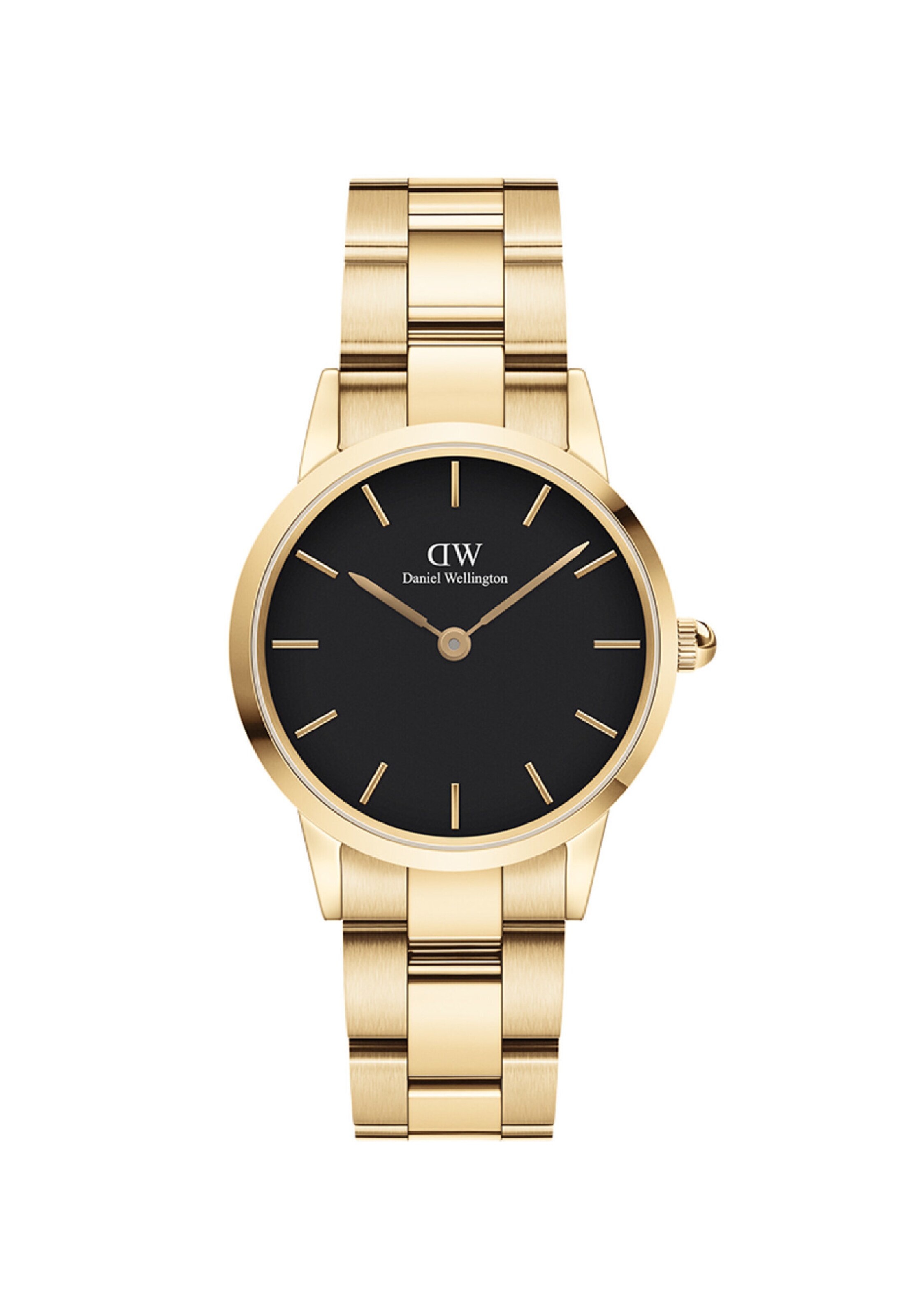 Daniel Wellington Analoog horloge ' ICONIC LINK ' in Goud: voorkant