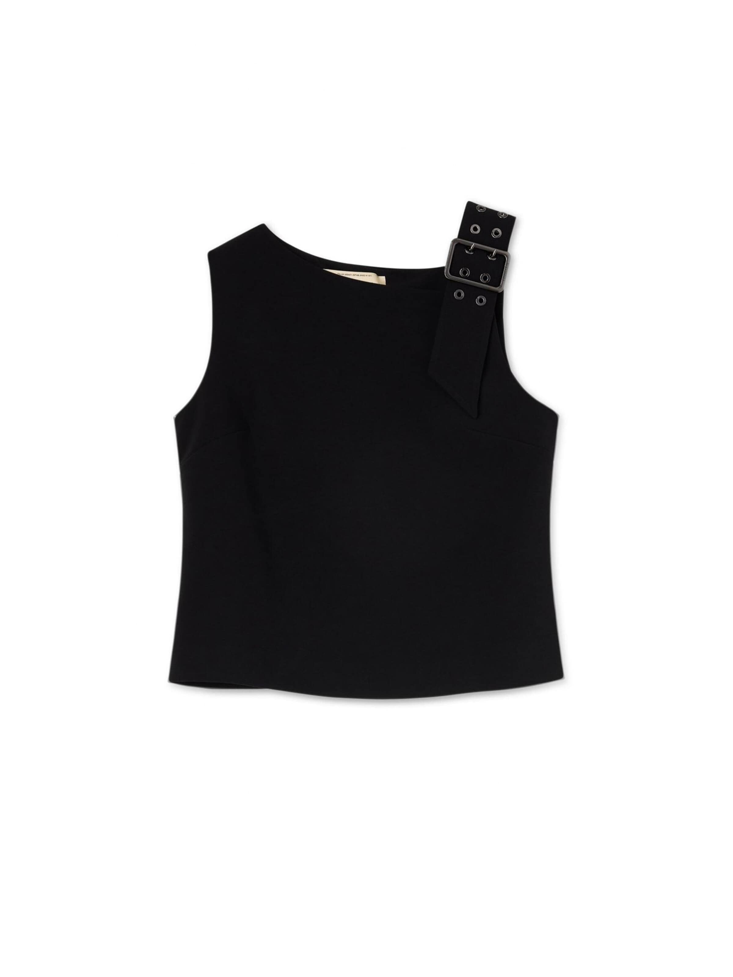 Camicia da donna di Trussardi in nero: frontale