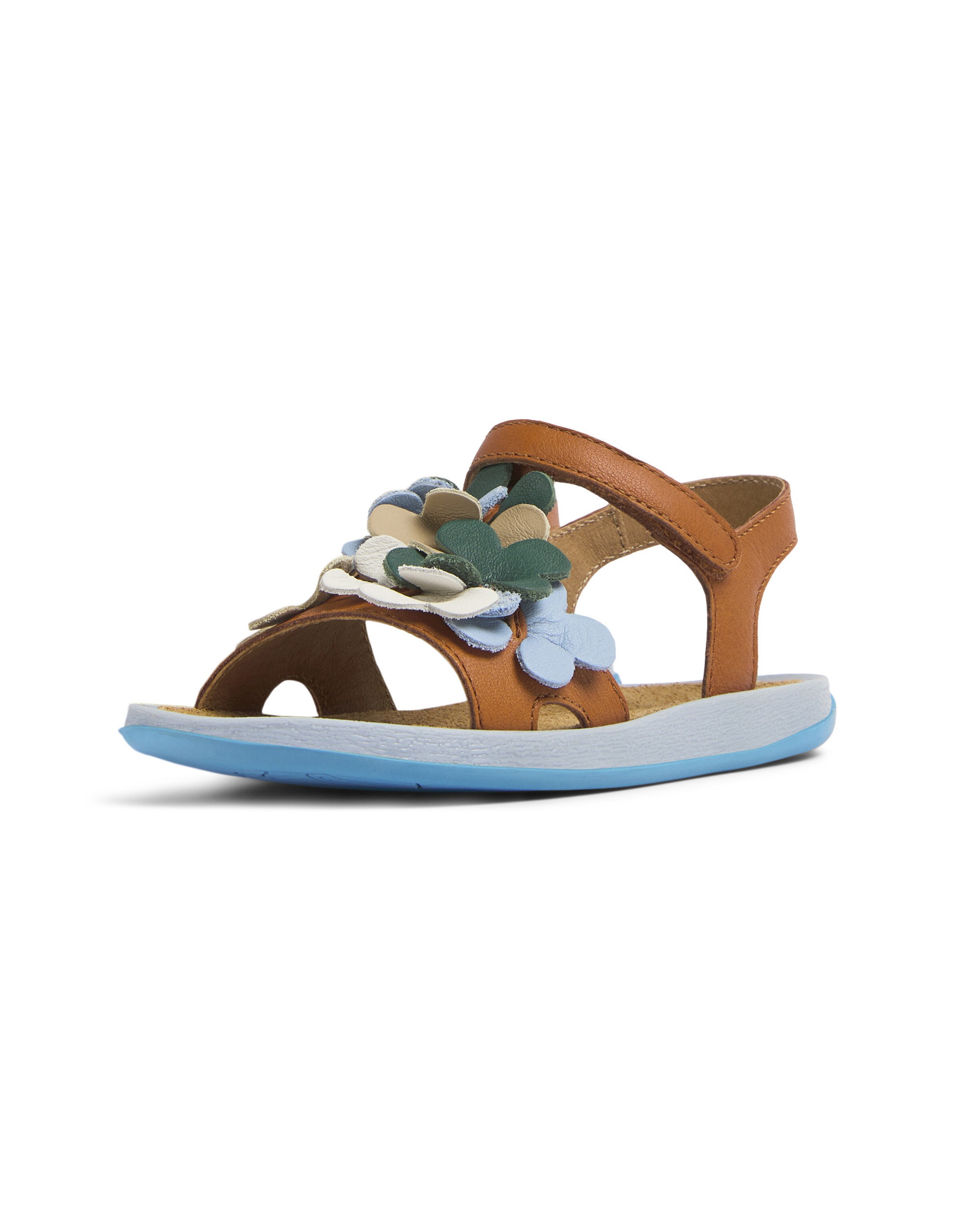 Sandale Bride En T Enfant Mixte Camper Bicho K800628 - Cuir Confortable